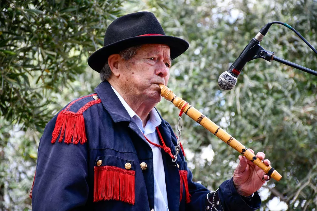 Encuentro de tamboriteros en las Fiestas de la Encina de Ponferrada