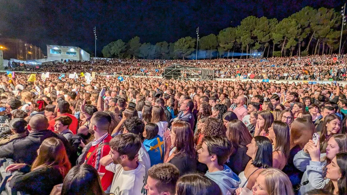 Así vivió Ponferrada el concierto de Melendi en las Fiestas de la Encina de Ponferrada