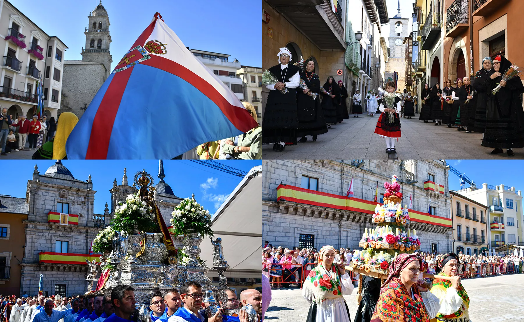 Día del Bierzo y ofrenda a la Virgen de La Encina