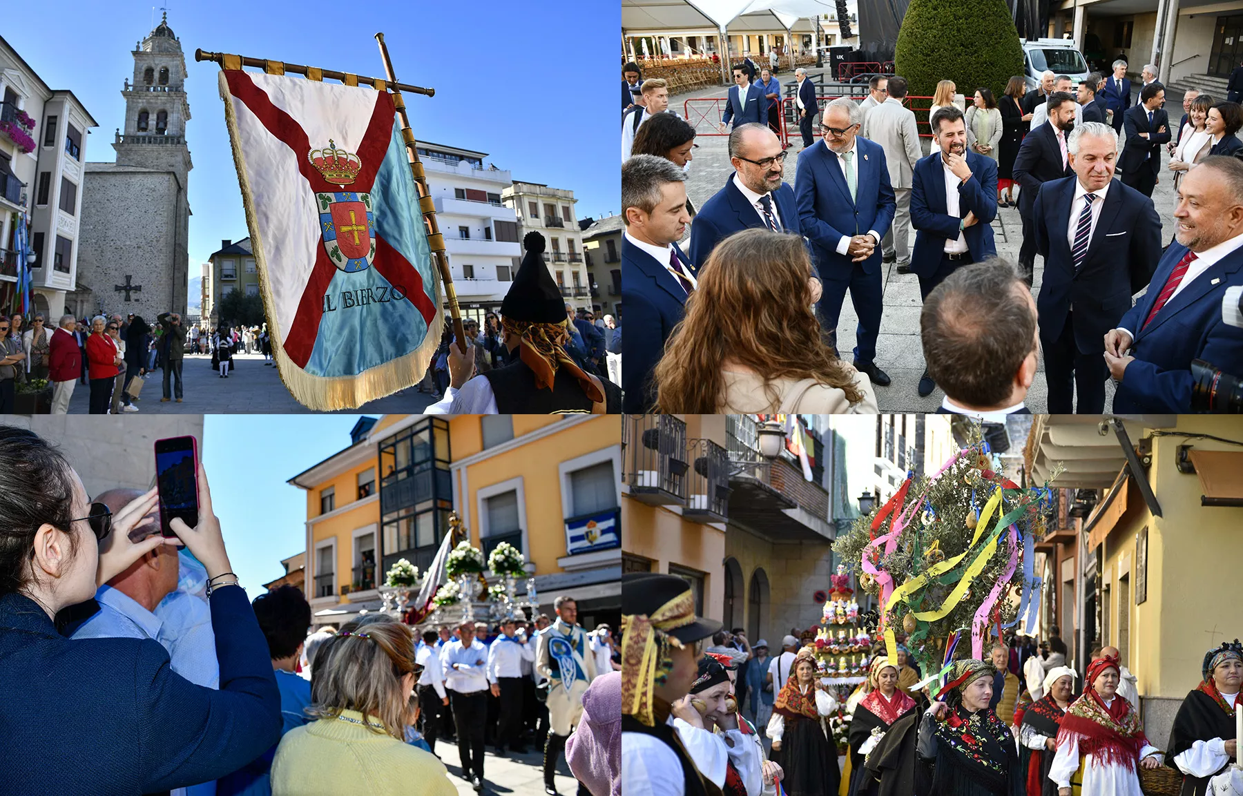 El Día del Bierzo bajo la ofrenda de Benuza reclama mejoras en la sanidad y las infraestructuras de La Comarca