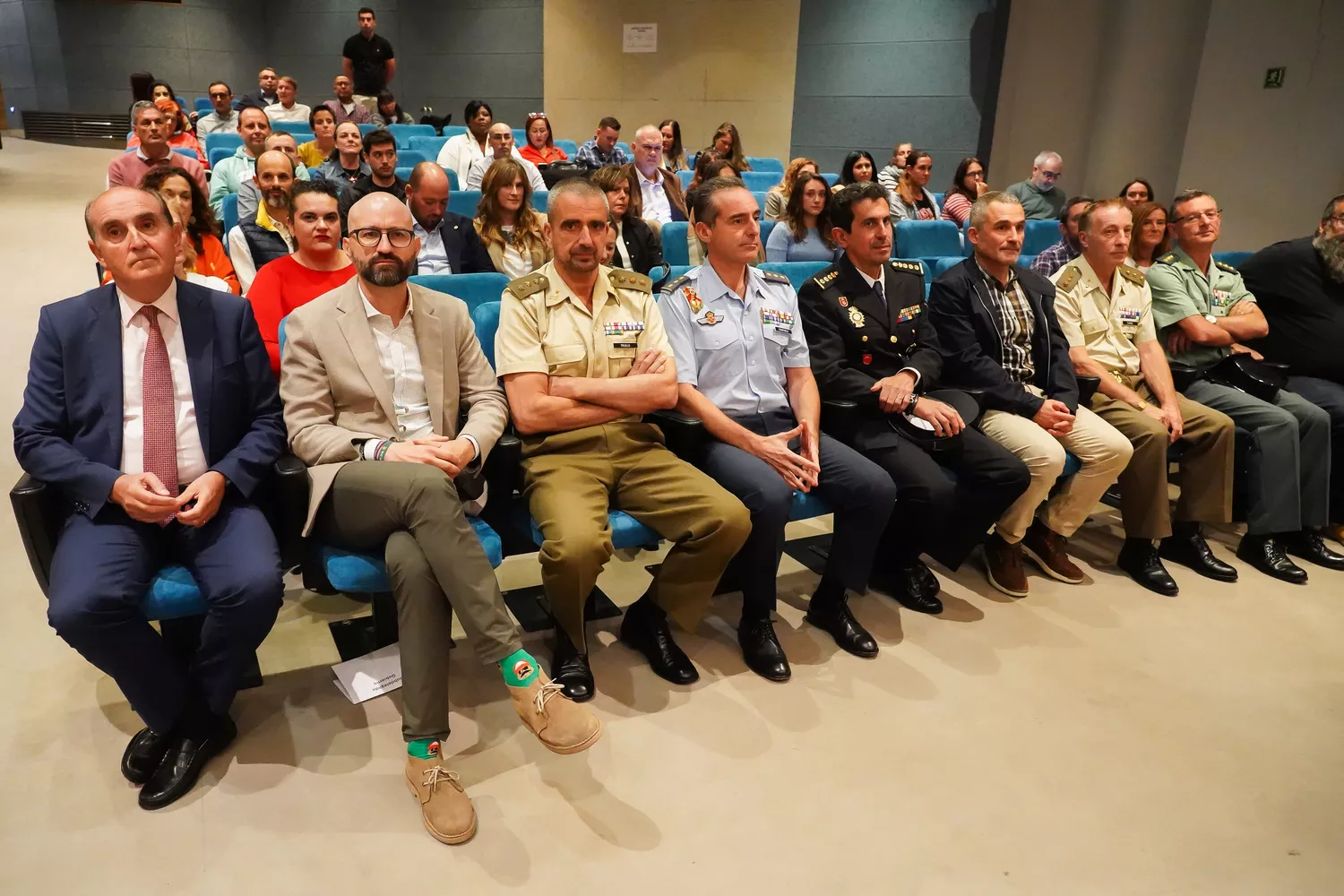 Autoridades que han asistido a los actos del Día del Cooperante