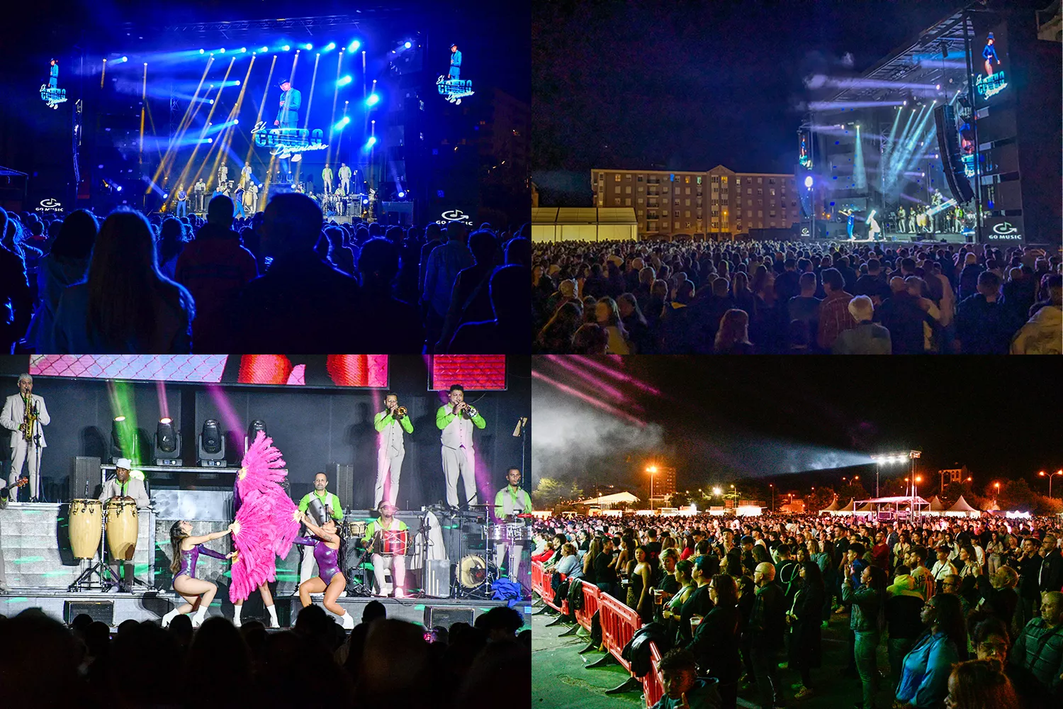 Combo Dominicano pone el broche final a las Fiestas de la Encina de Ponferrada con baile y mucha música