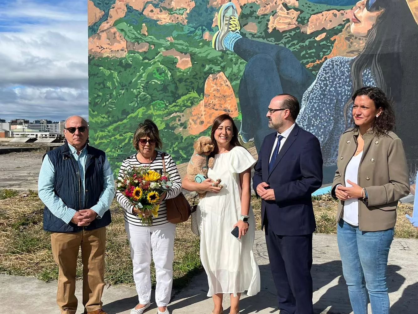 Mural de Mónica Domínguez en el Parque de la Juventud 