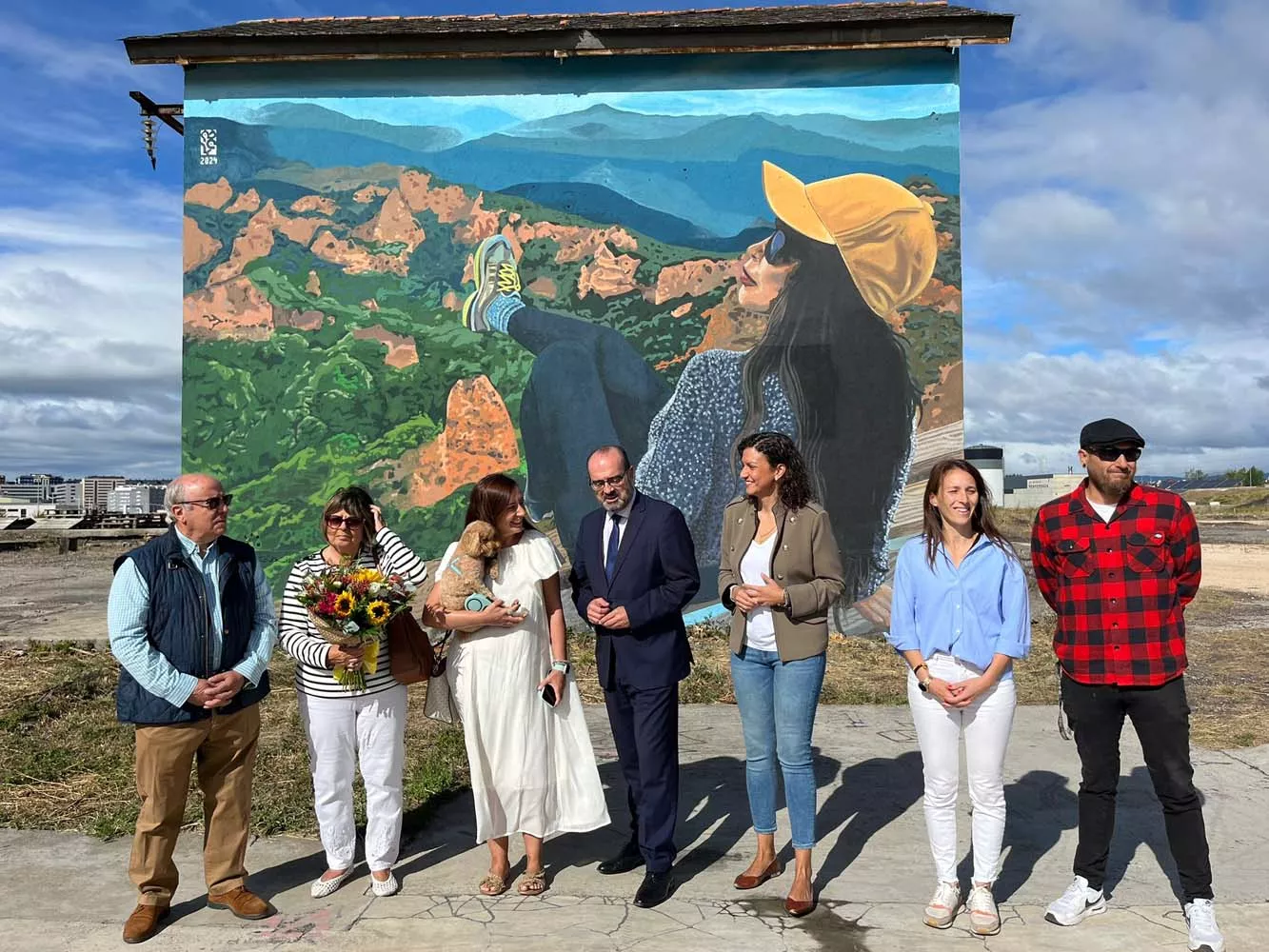 Mural de Mónica Domínguez en el Parque de la Juventud 