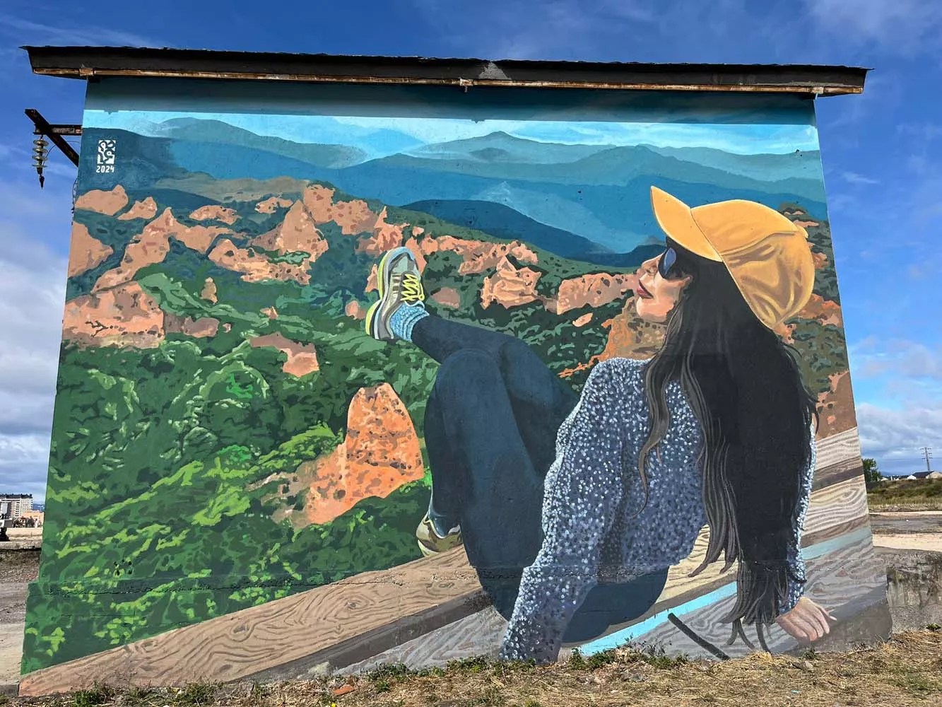 Mural de Mónica Domínguez en el Parque de la Juventud 