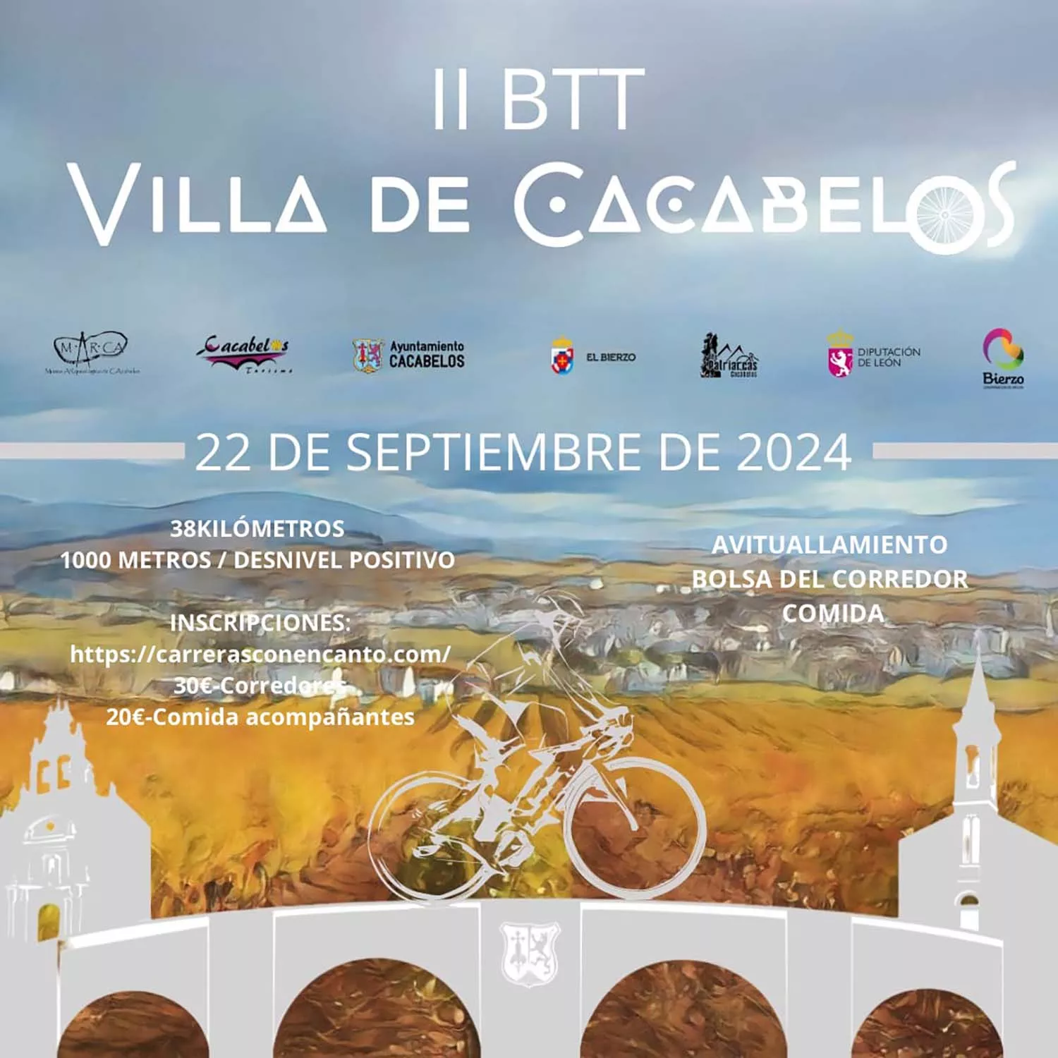 Cartel II BTT Villa de Cacabelos.