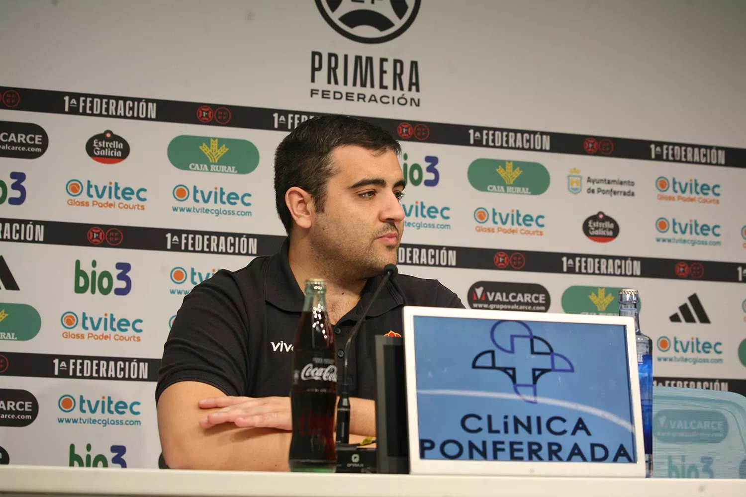 Oriol Pozo, entrenador del Baloncesto Clínca Ponferrada SDP