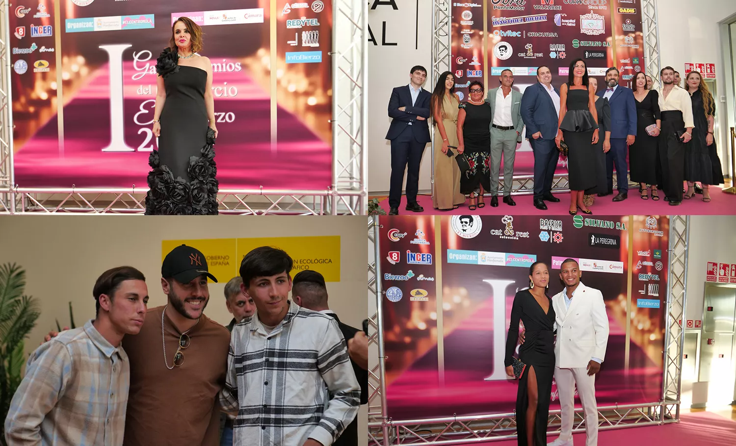 Álbum de FOTOS de la alfombra 'rosa' de la 'I Gala del Comercio de El Bierzo'