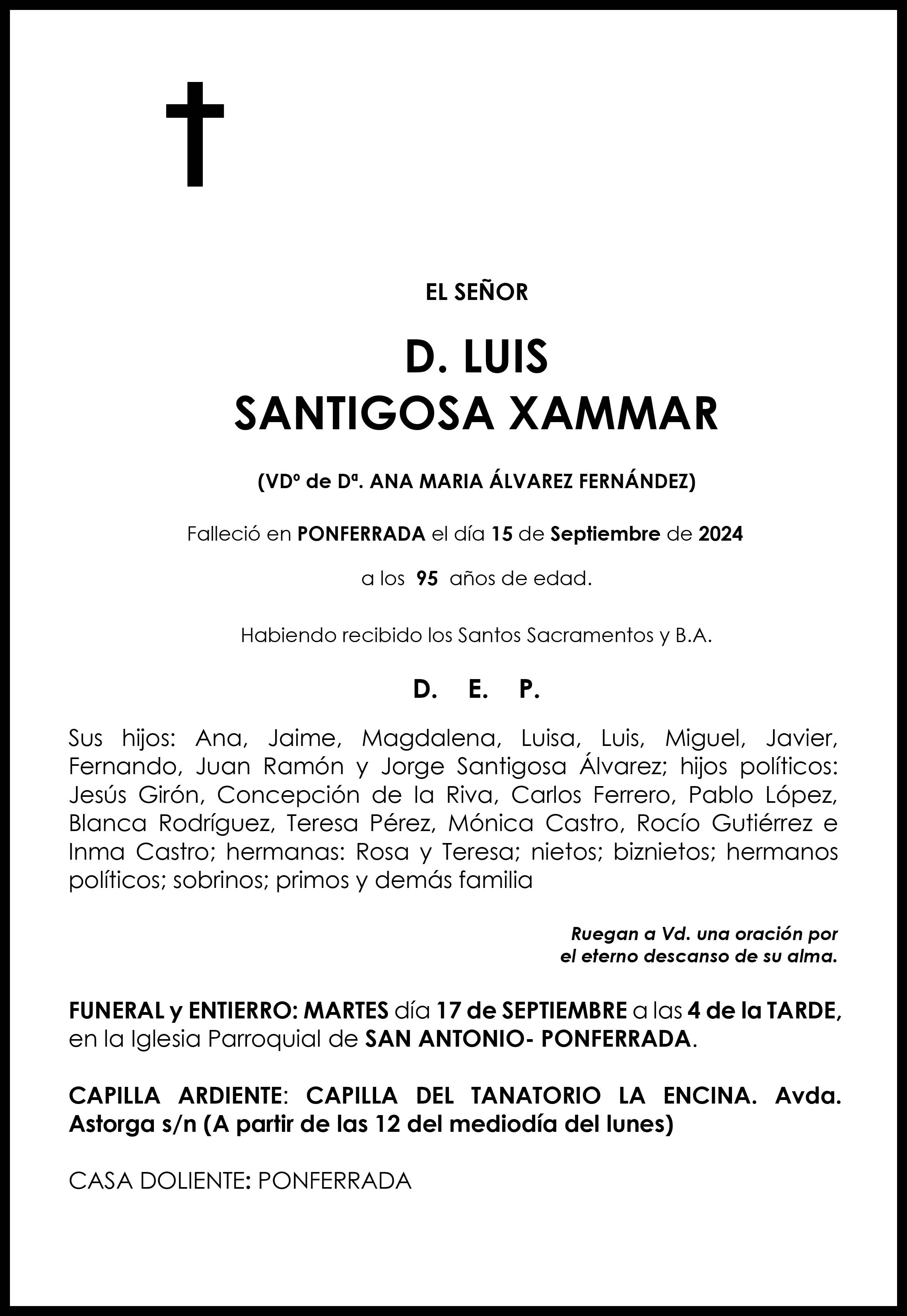 LUIS SANTIGOSA XAMMAR