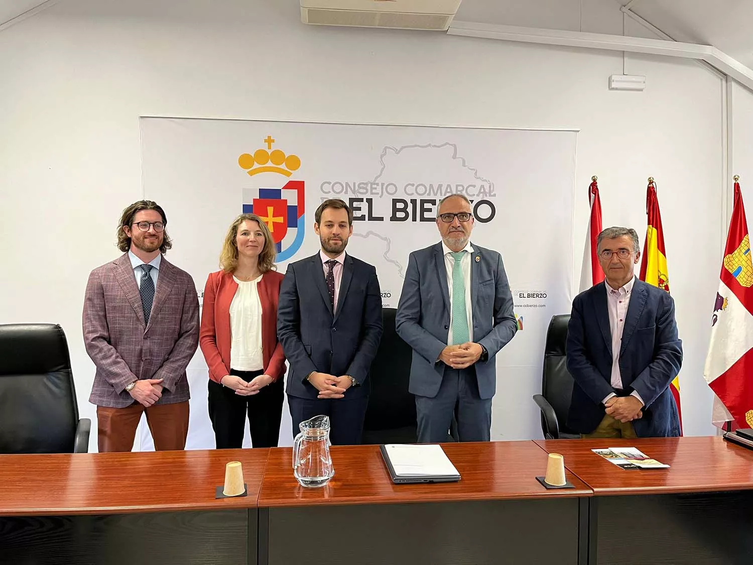 Reunión de la OCDE con el Consejo Comarcal del Bierzo