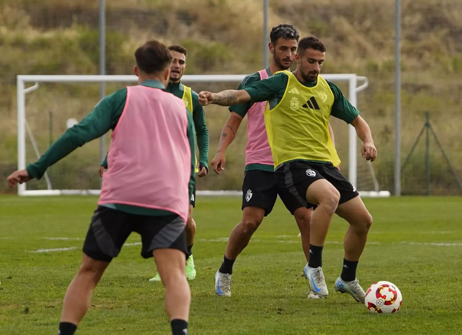 Entrenamiento de la Ponferradina