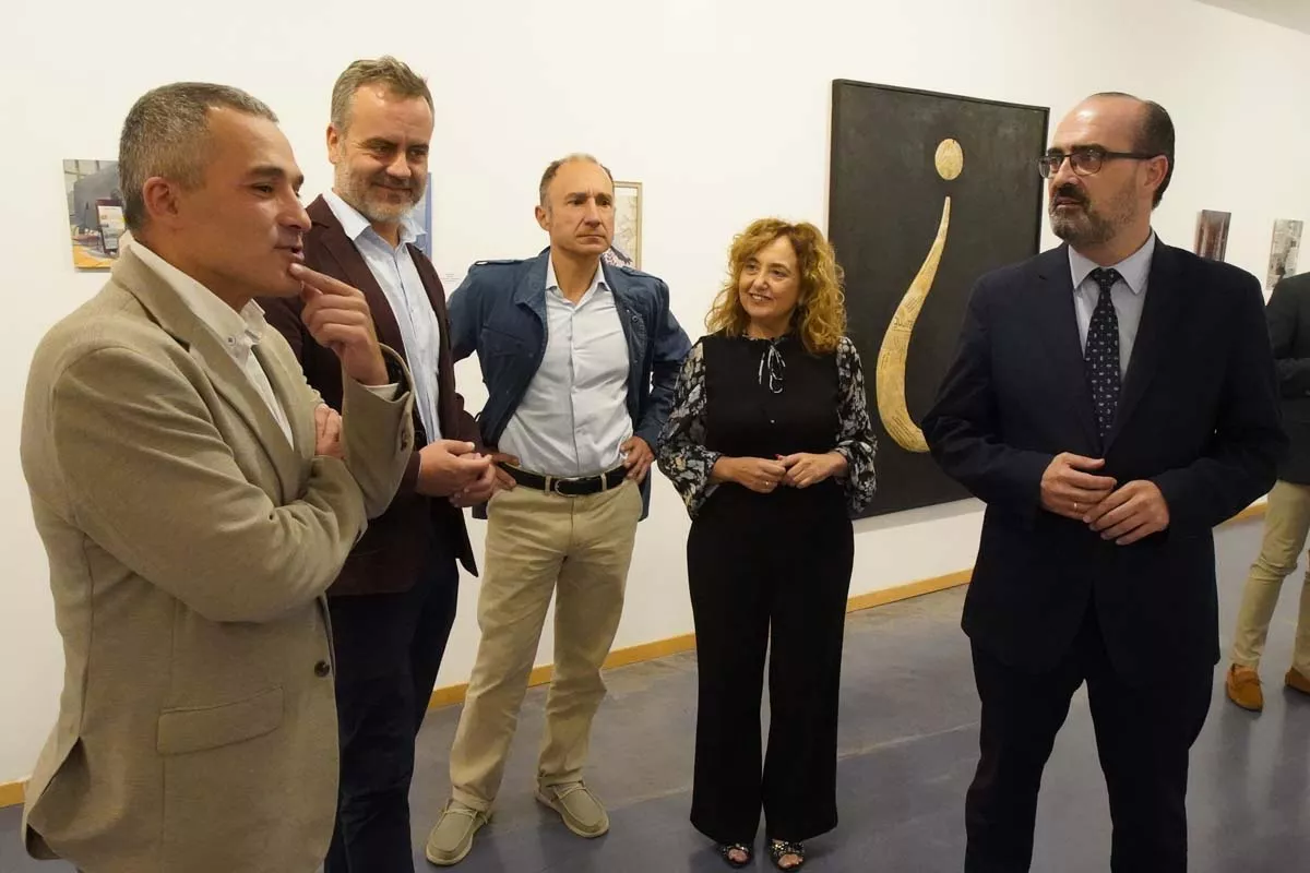 Inauguración de la exposición Arte Crónico en el Campus de Ponferrada