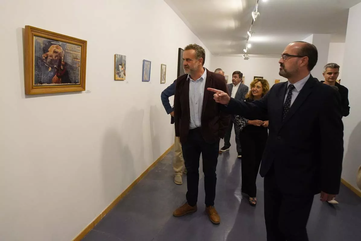  Inauguración de la exposición Arte Crónico en el Campus de Ponferrada