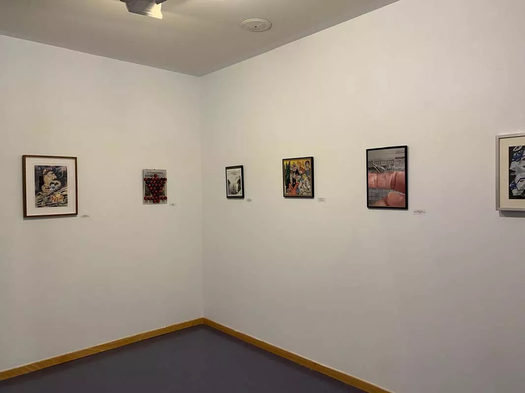 Inauguración de la exposición Arte Crónico en el Campus de Ponferrada