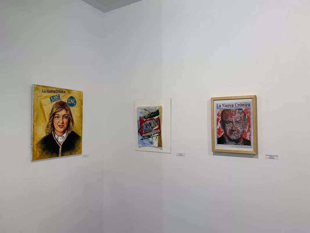 Inauguración de la exposición Arte Crónico en el Campus de Ponferrada