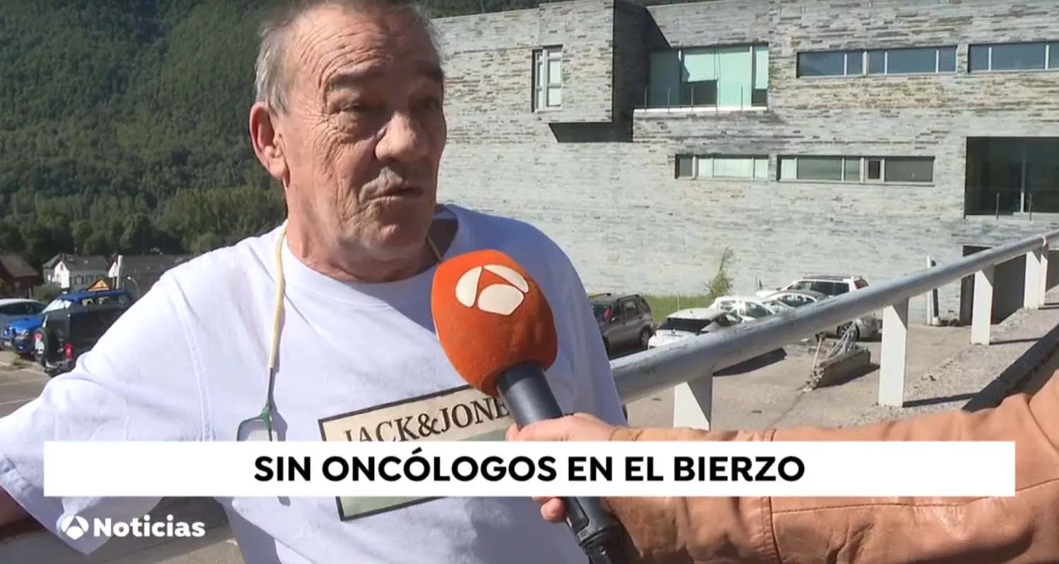 La falta de oncólogos en el Hospital del Bierzo protagonista del informativo de Antena 3 Noticias 2