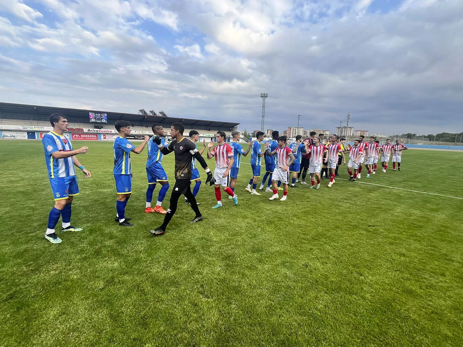 Atletico de Bembibre contra la Arandina. 