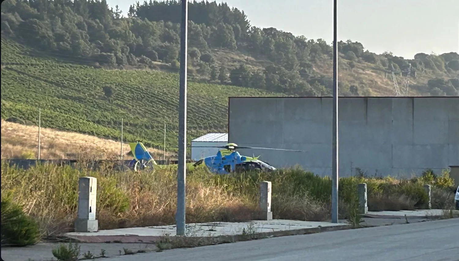 Instalaciones de Embutidos Pajariel Bembibre en el momento del accidente