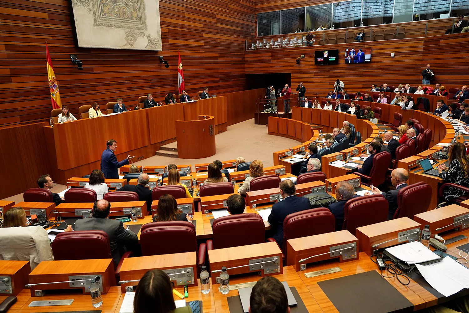 Pleno de las Cortes de Castilla y León Leticia PérezICAL