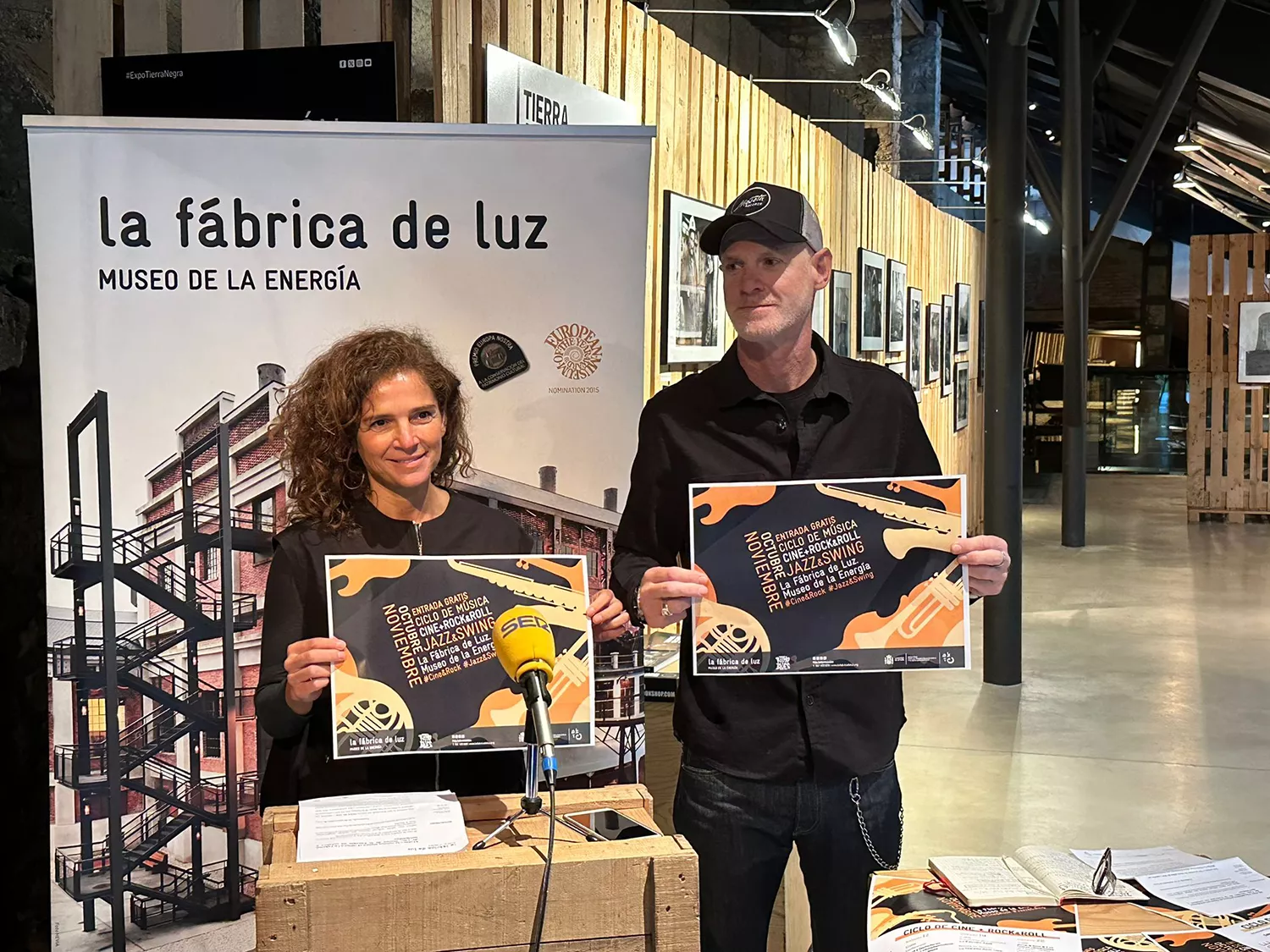 El cine, el jazz y el rock and roll, protagonistas del Museo de la Energía con actuaciones en directo y talleres para toda la familia