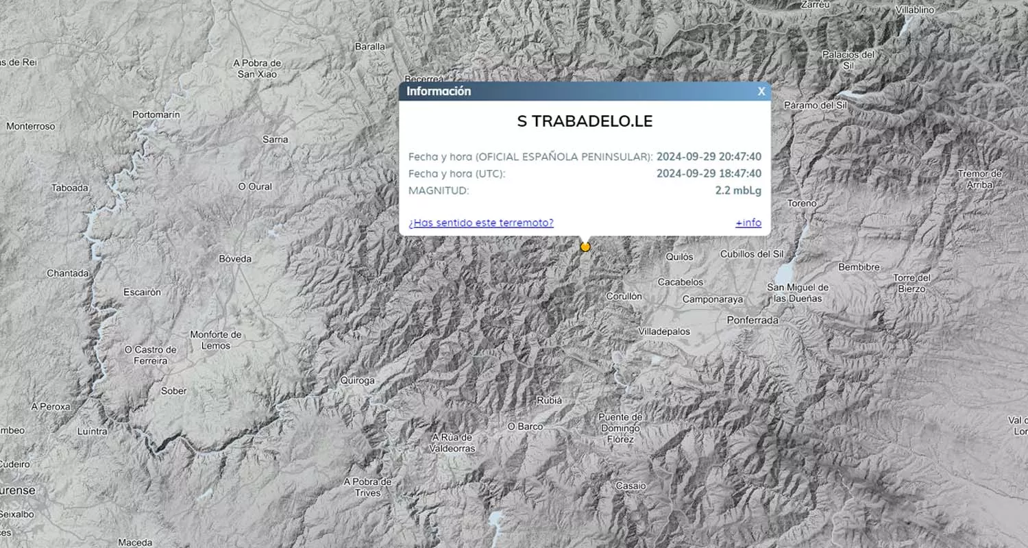 Terremoto Trabadelo 