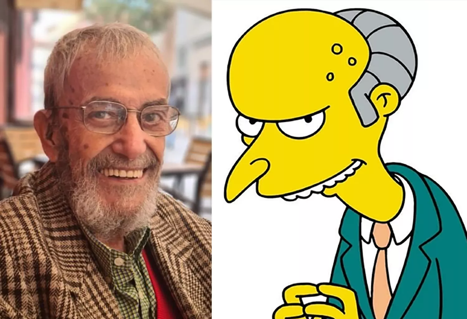 Javier Franquelo, voz del señor Burns en los Simpson