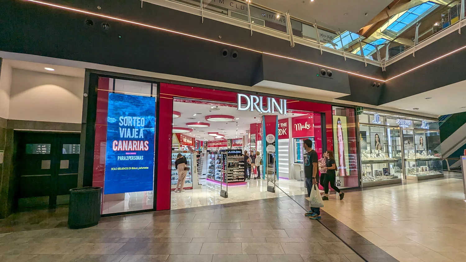 Tienda Druni del Centro Comercial El Rosal de Ponferrada