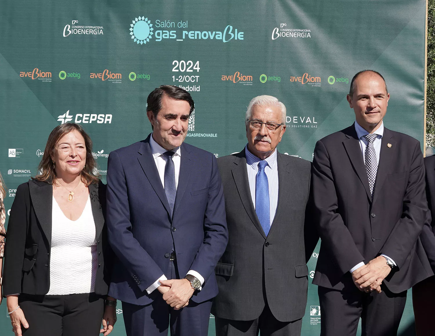 El consejero de Medio Ambiente, Vivienda y Ordenación del Territorio, Juan Carlos Suárez Quiñones inaugura el 17 Congreso Internacional de Bioenergía