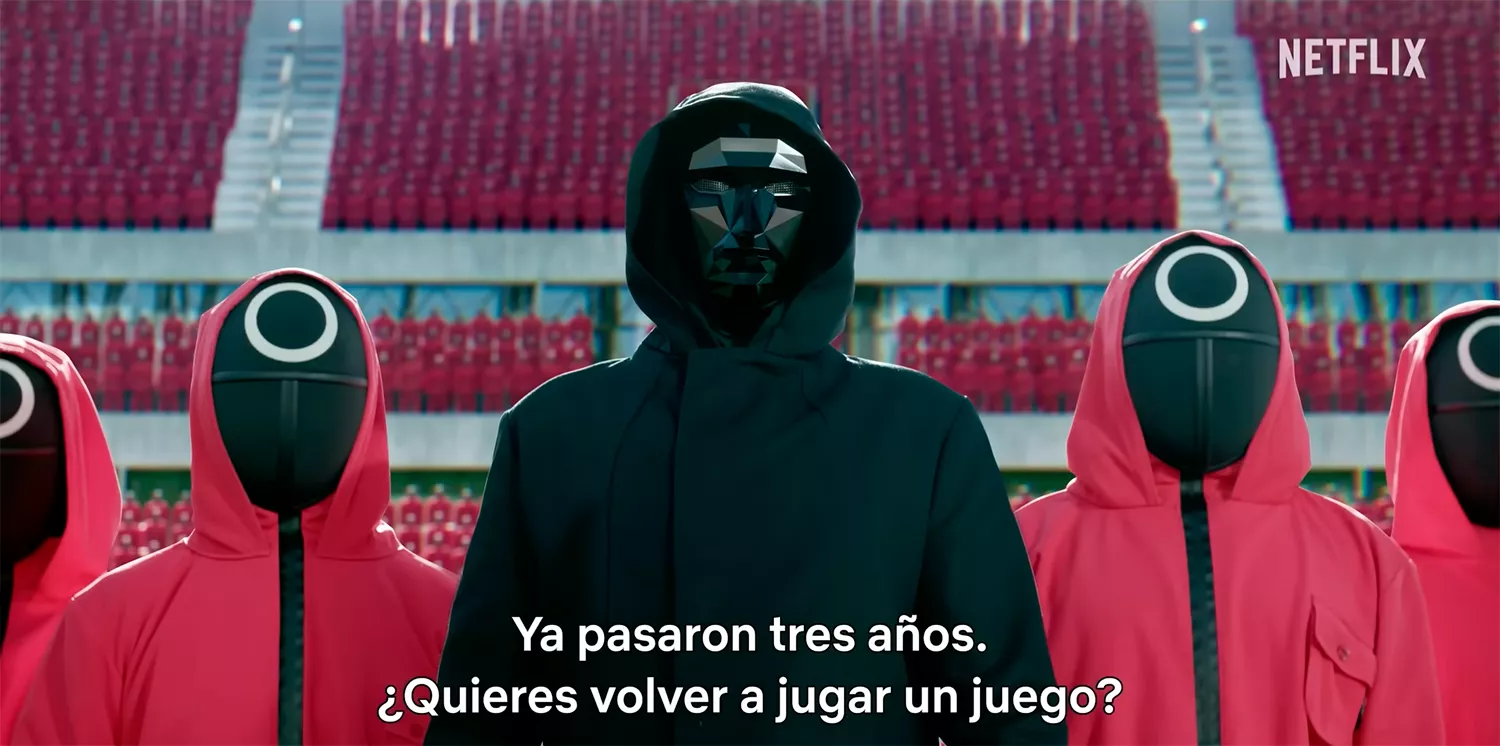 Imágen extraida del tráiler de la segunda entrega de 'El juego del calamar'