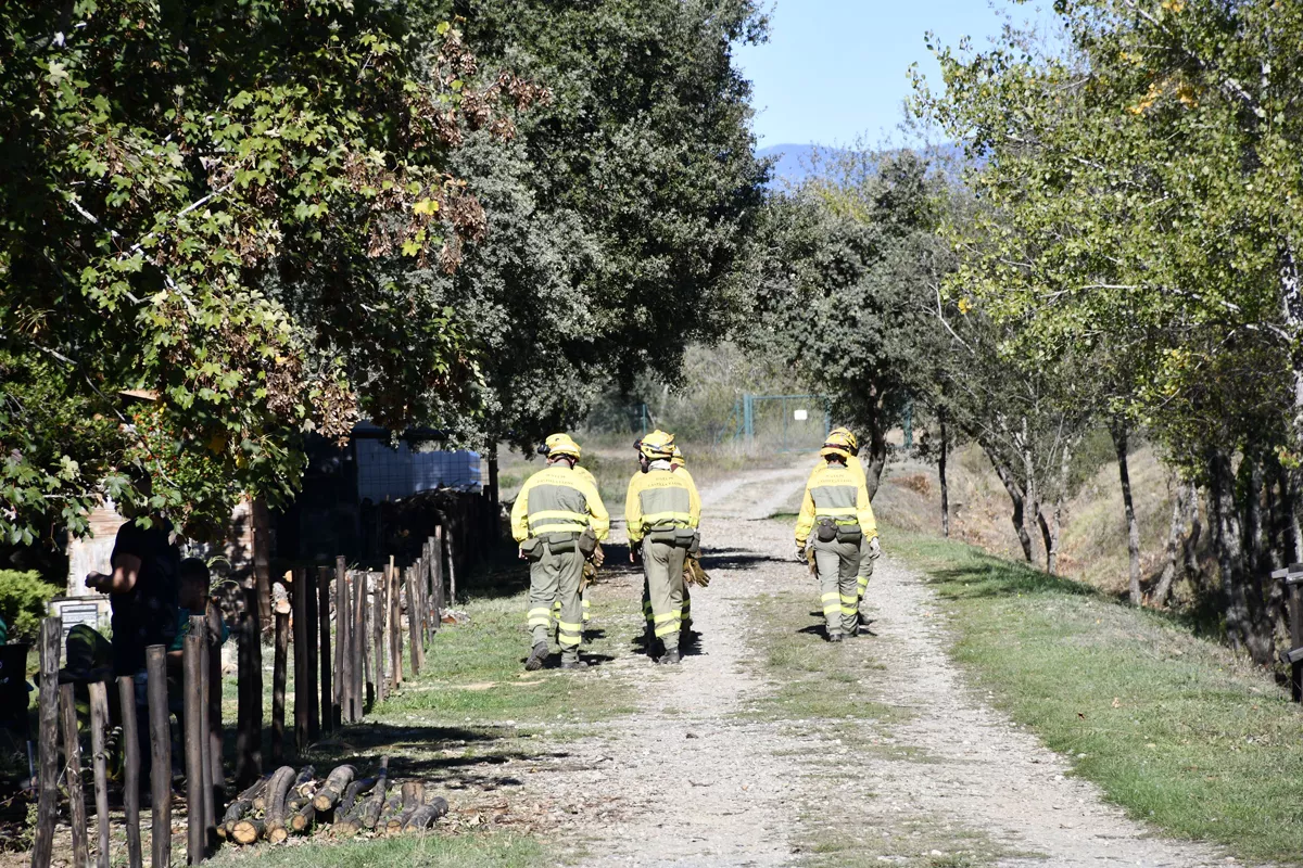 Bomberos forestales Cueto