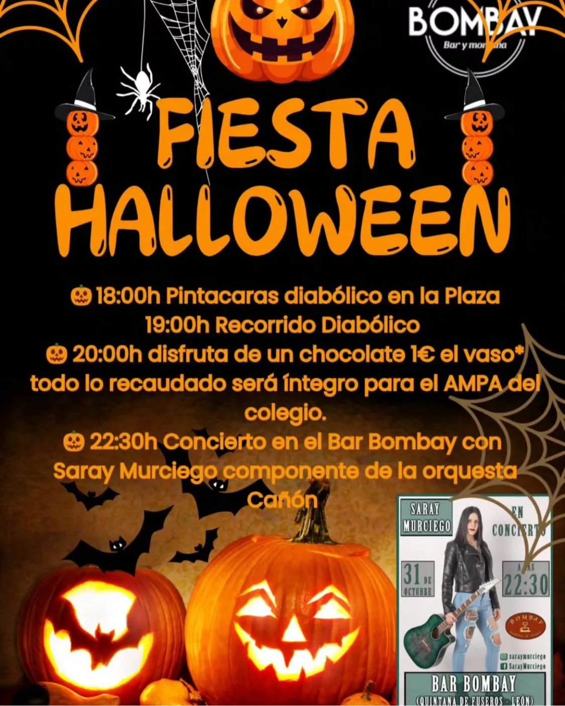 Fiesta de Halloween de Quintana de Fuseros