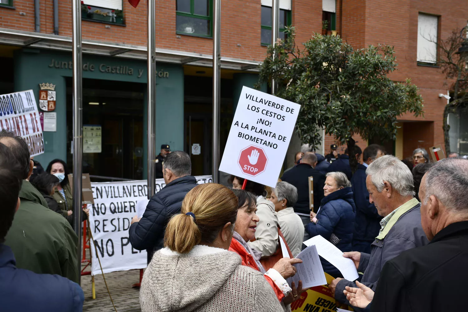 Protestas contra la planta de biogás (2) 1