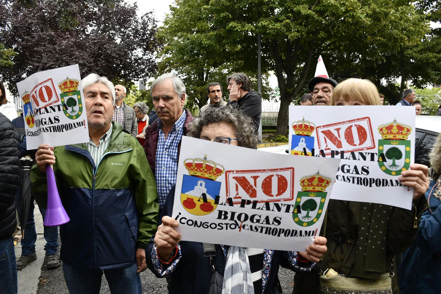 Protestas contra la planta de biogás (25)