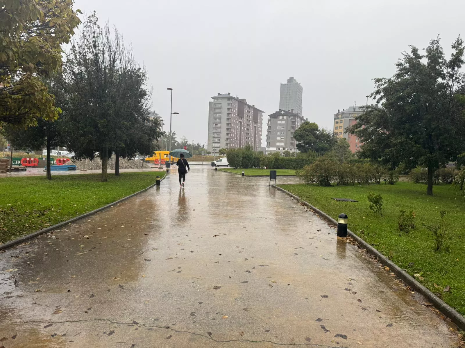 Temporal Kirk en El Bierzo. Lluvias y viento 