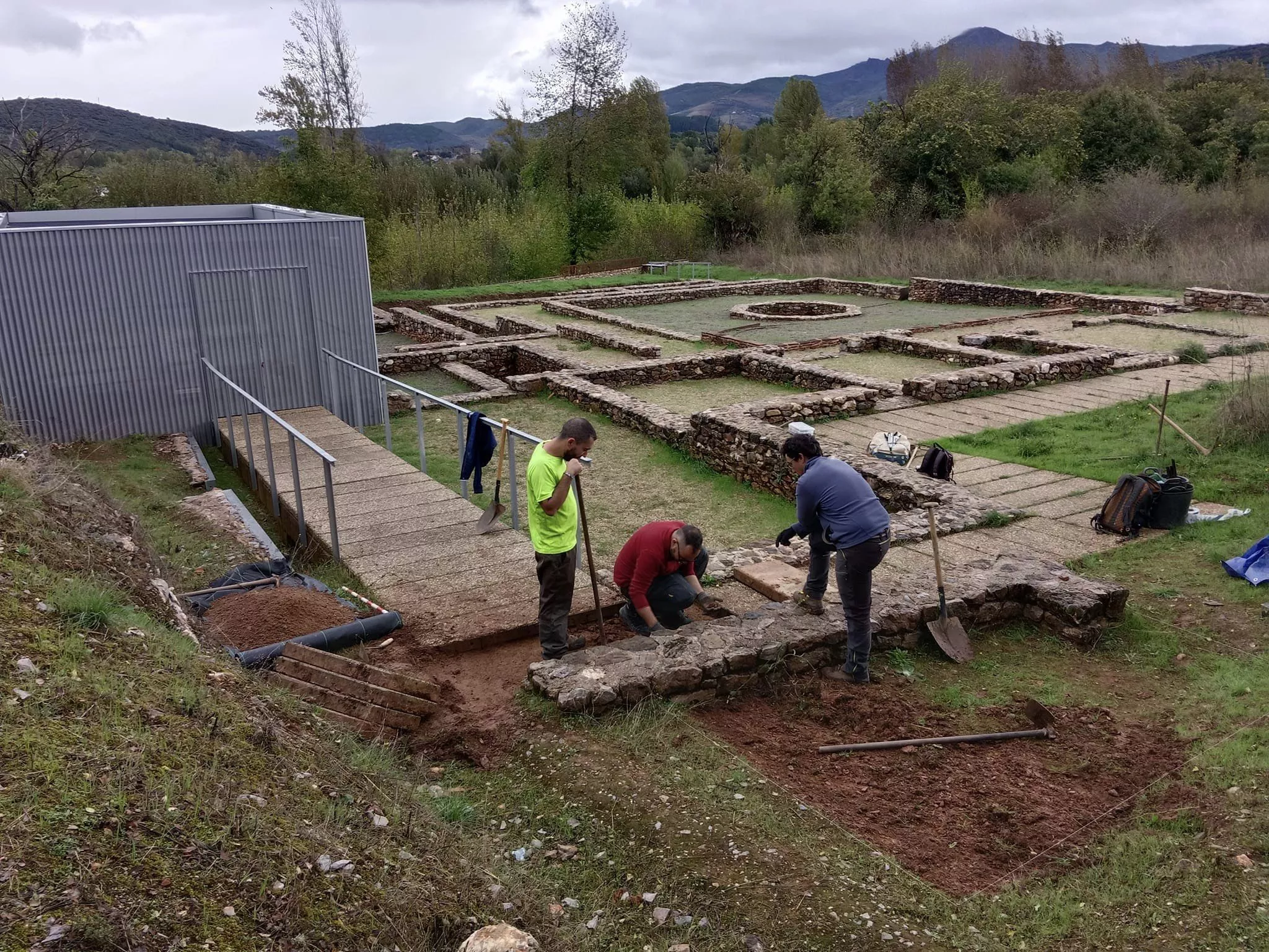 Las excavaciones realizadas en Carucedo para encontrar los restos de Ceferino López