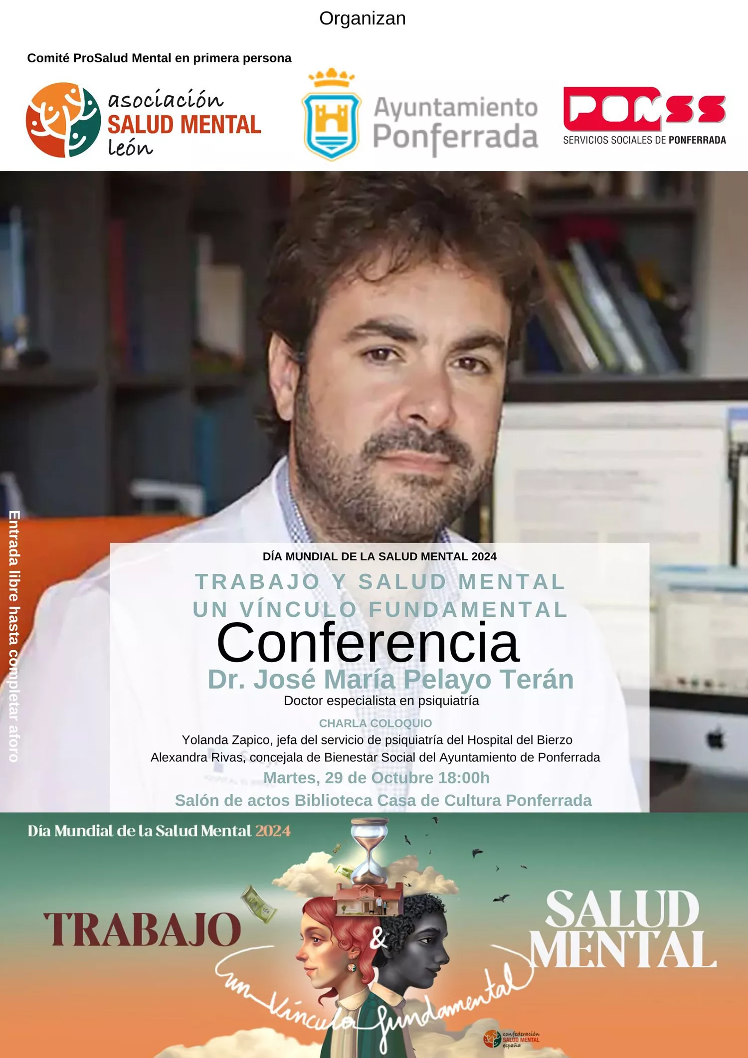 Conferencia por el Día Mundial de la Salud Mental