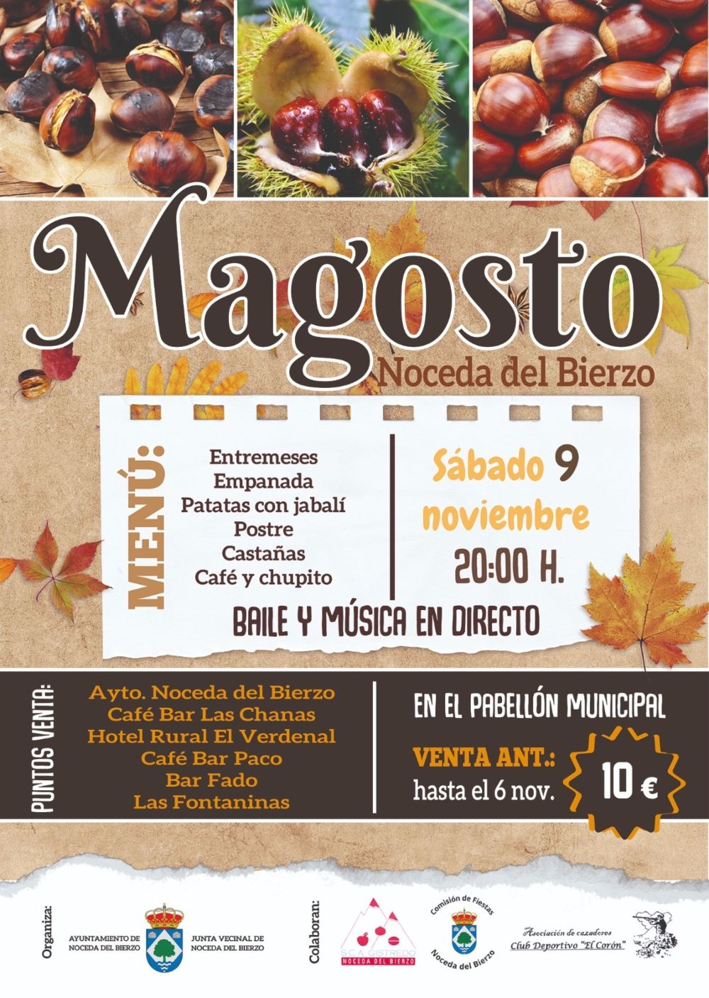 Magosto noceda del bierzo