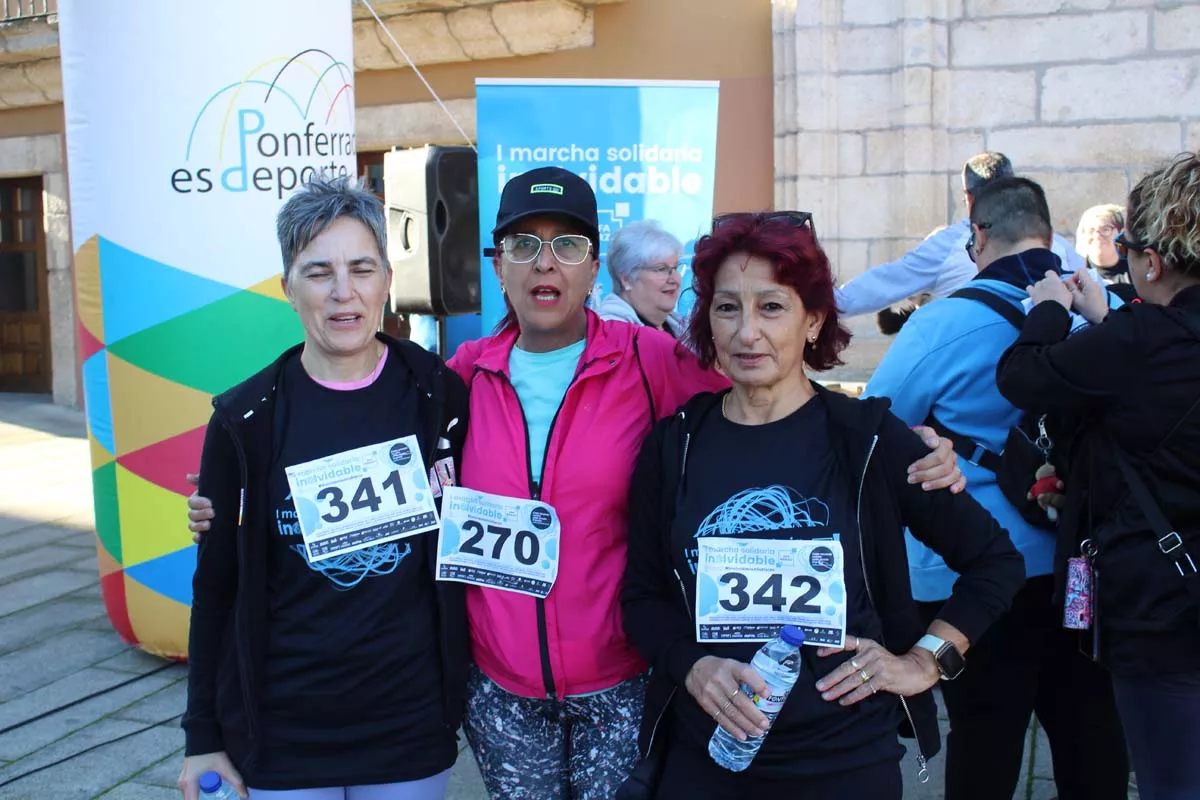 Marcha 'Inolvidable' en Ponferrada de Afa Bierzo