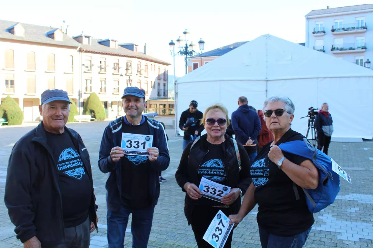 Marcha 'Inolvidable' en Ponferrada de Afa Bierzo