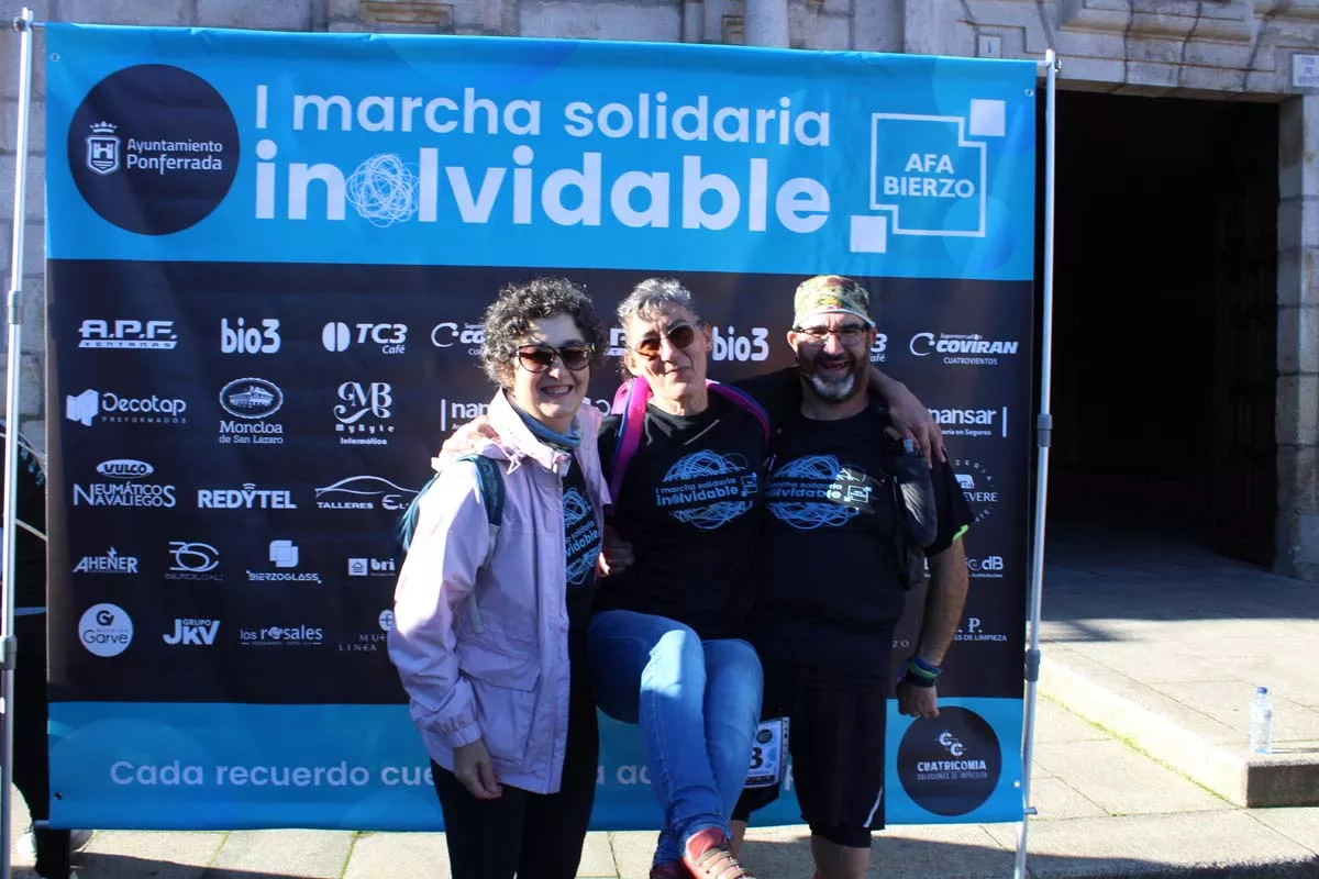 Marcha 'Inolvidable' en Ponferrada de Afa Bierzo