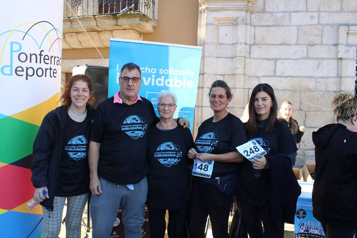 Marcha 'Inolvidable' en Ponferrada de Afa Bierzo