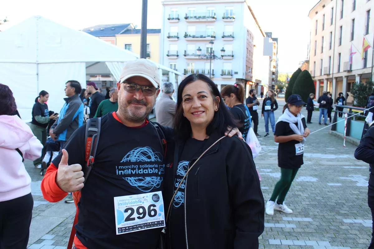 Marcha 'Inolvidable' en Ponferrada de Afa Bierzo