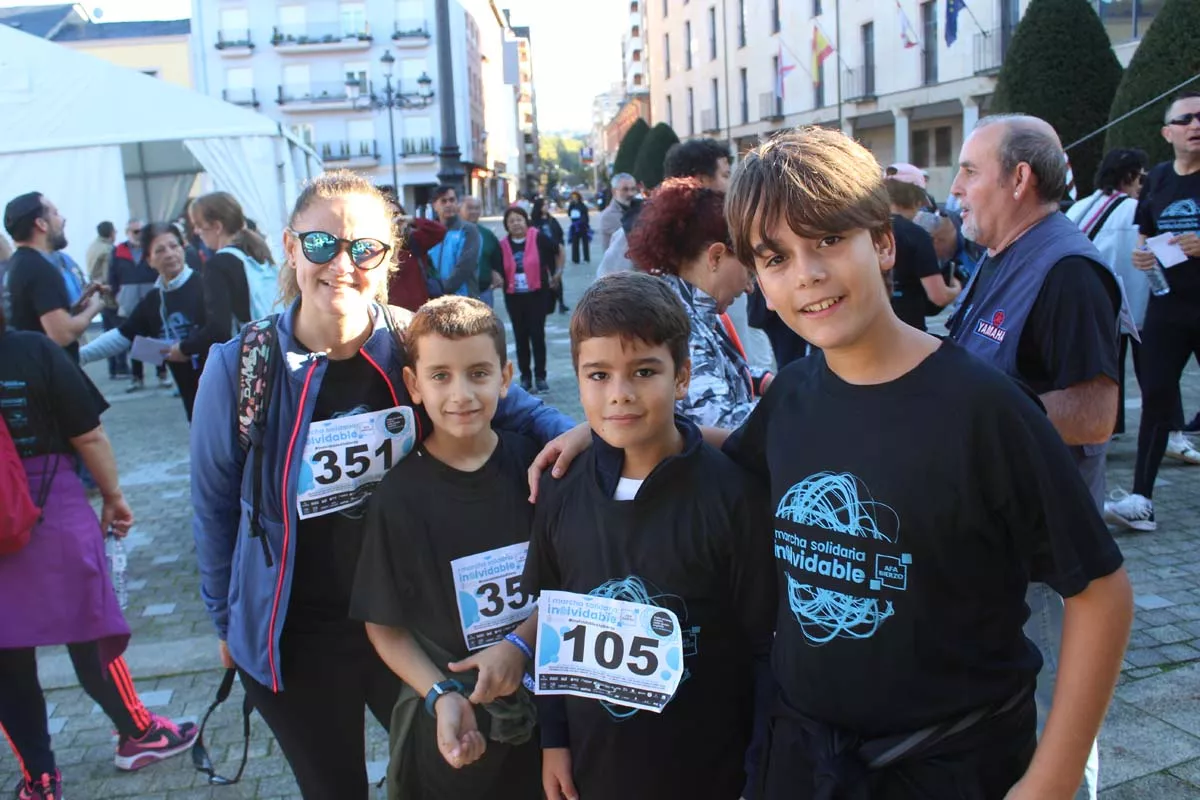 Marcha 'Inolvidable' en Ponferrada de Afa Bierzo