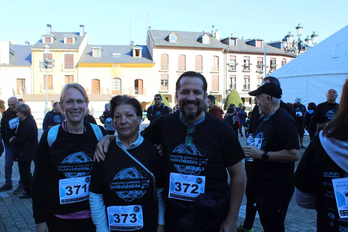 Marcha 'Inolvidable' en Ponferrada de Afa Bierzo