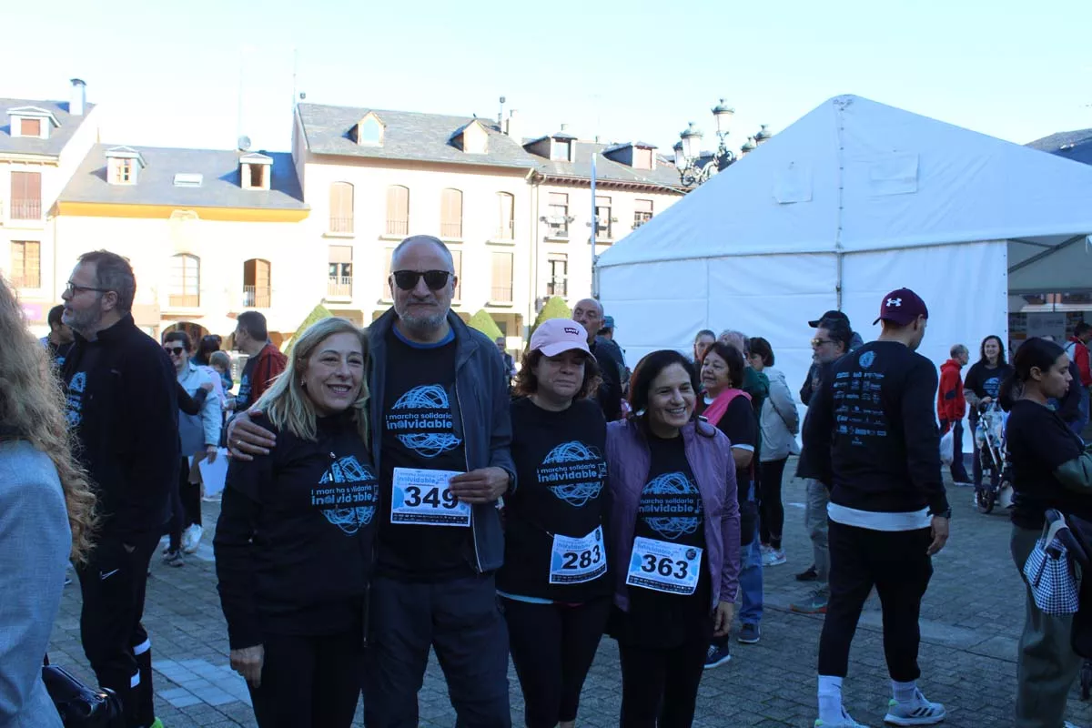 Marcha 'Inolvidable' en Ponferrada de Afa Bierzo