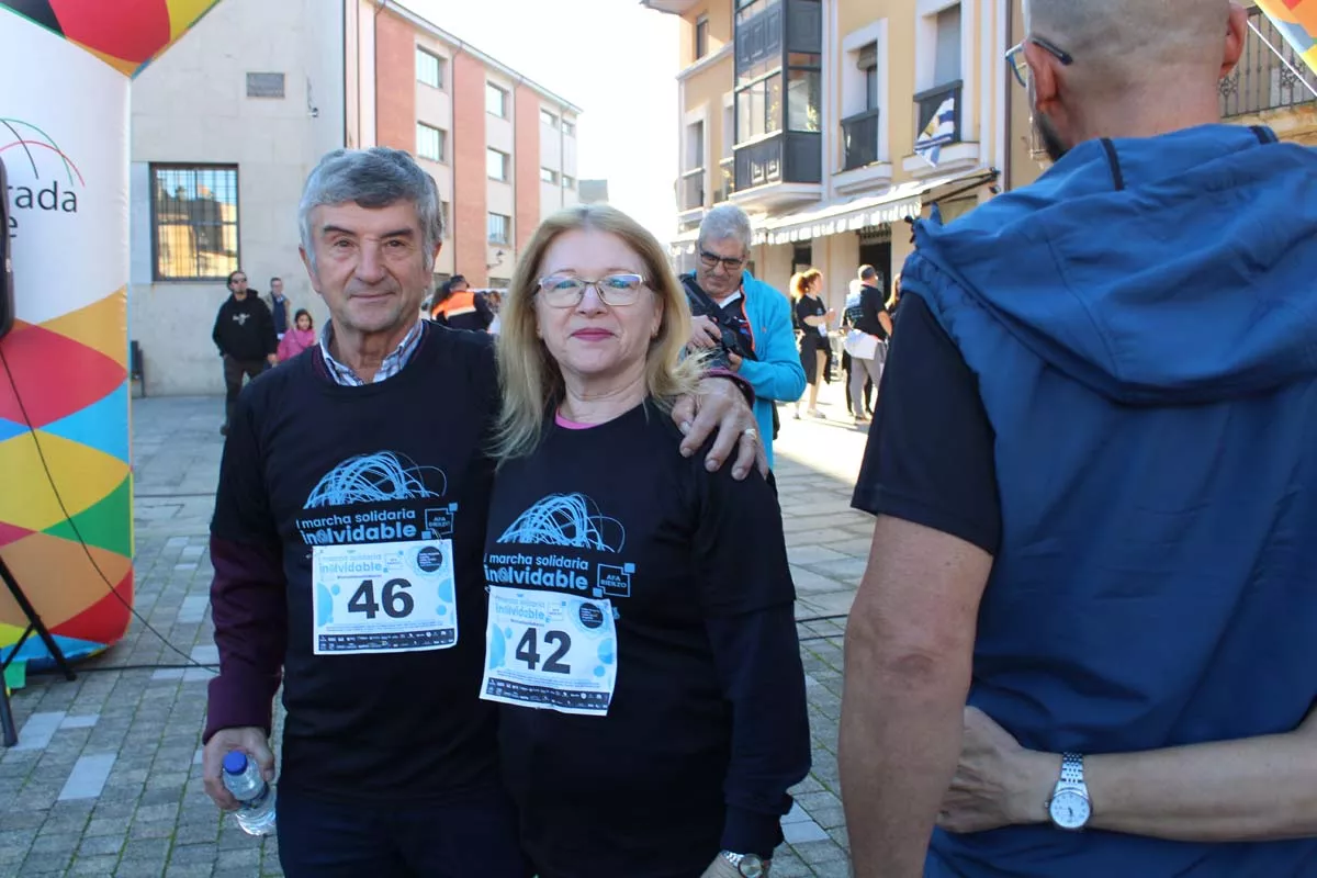 Marcha 'Inolvidable' en Ponferrada de Afa Bierzo