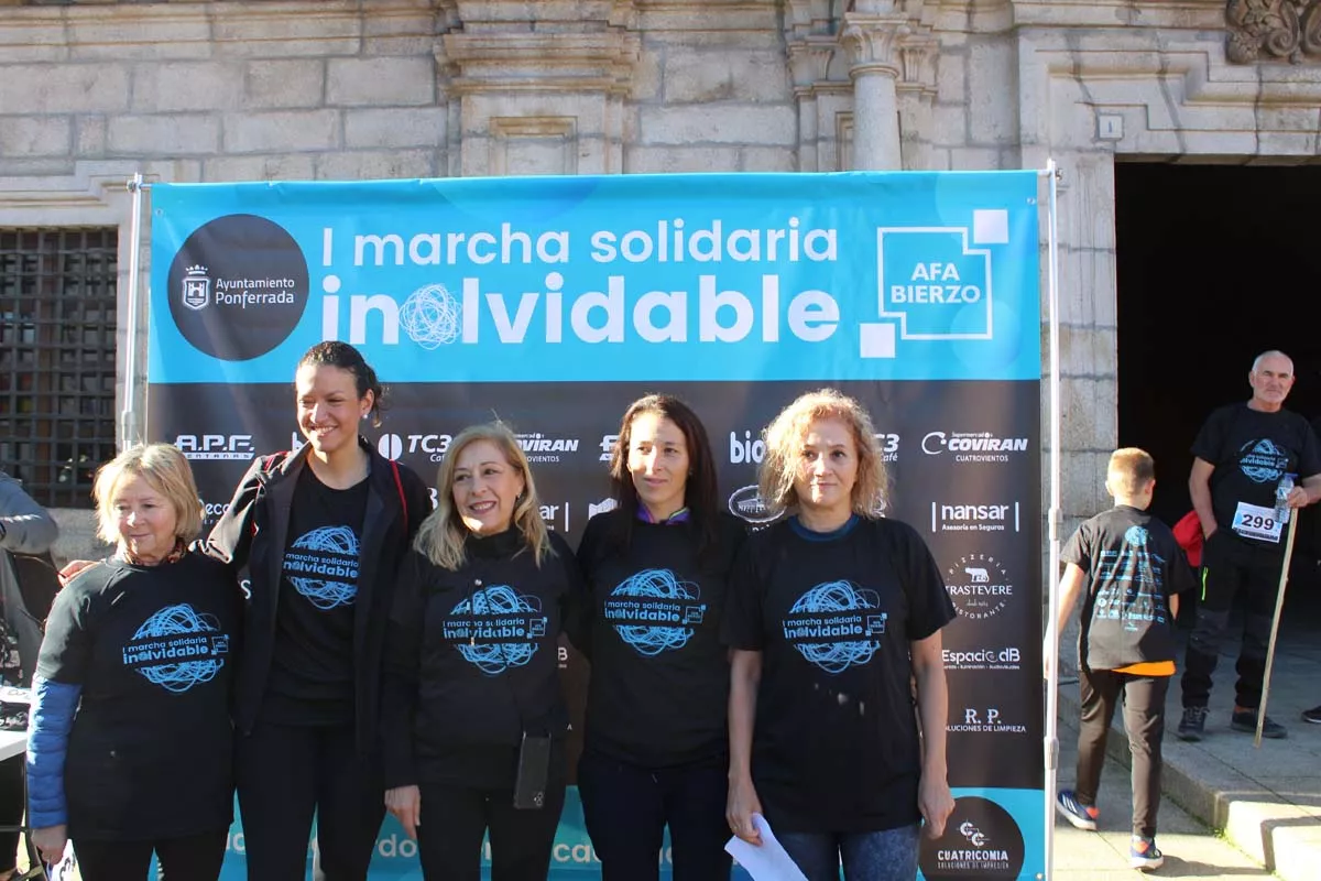 Marcha 'Inolvidable' en Ponferrada de Afa Bierzo