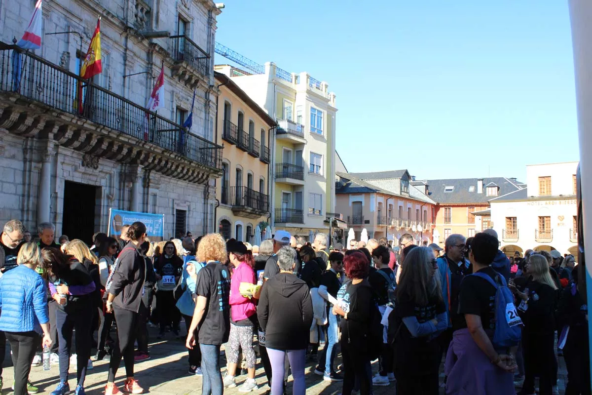 Marcha 'Inolvidable' en Ponferrada de Afa Bierzo