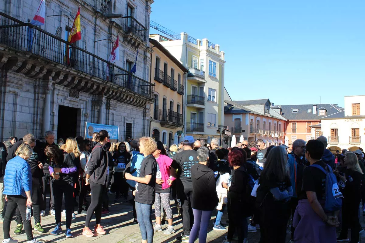 Marcha 'Inolvidable' en Ponferrada de Afa Bierzo