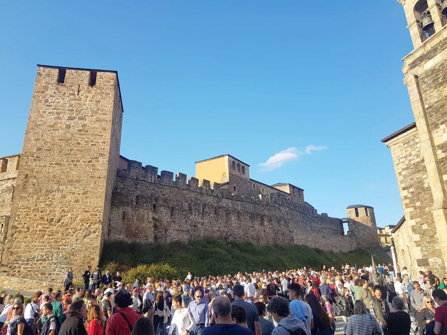 Turismo en el Castillo de Ponferrada